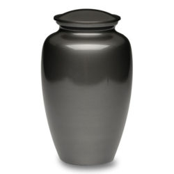 Classic Brass Cremation Urn in Slate Finish – Adult – B-1511-A-S