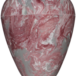 Georgian Cultured Marble Urn Mauve - Adult - CM-G-MAUVE-A