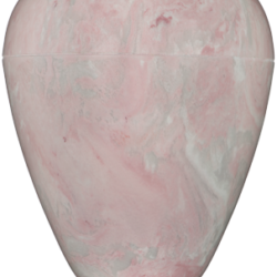 Georgian Cultured Marble Urn Pink - Adult - CM-G-PINK-A