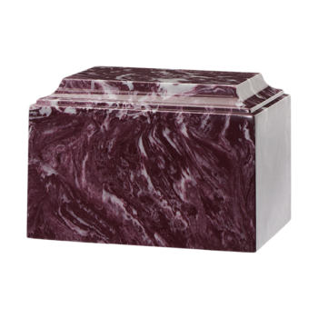 Tuscany Cultured Marble Urn Merlot - Adult - CM-T-MERLOT-A