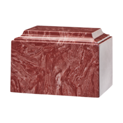 Tuscany Cultured Marble Urn Rouge - Adult - CM-T-ROUGE-A