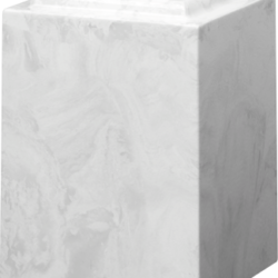 Windsor Cultured Marble Adult Urn White Carrera - Adult - CM-W-WHITE-CARRERA-A