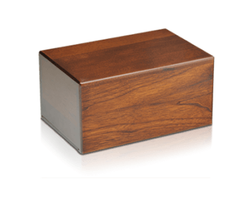 Economy Oriental Plane Wooden Urn Box (Medium Size)